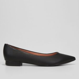 Sapatilha  Bico Fino - Preto