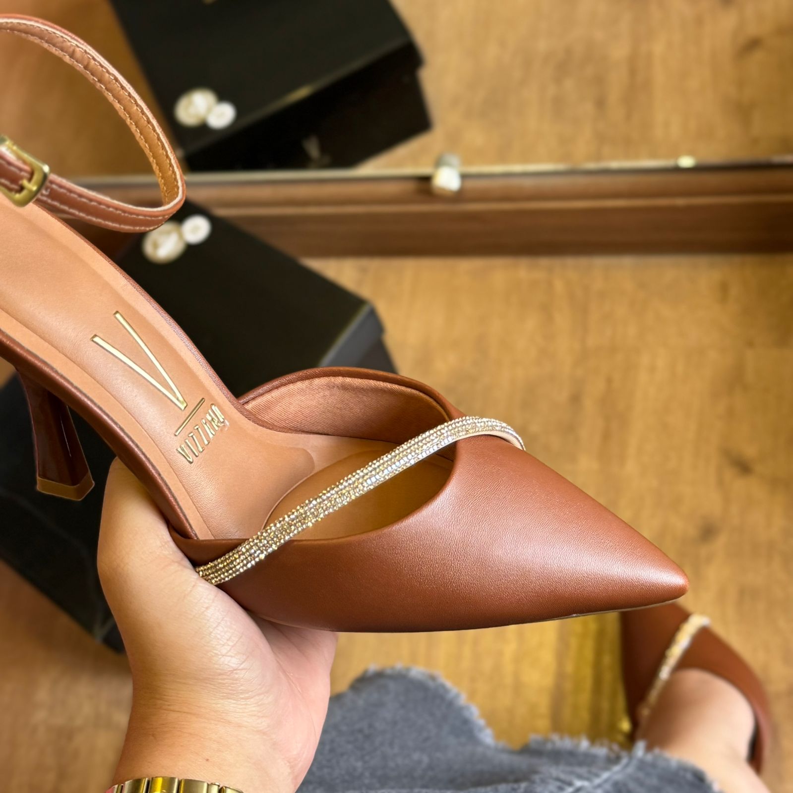 Scarpin Fio Diamantado 1464.103 - Imagem 3